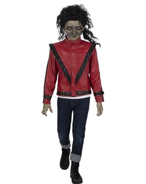 Michael Jackson Thriller jakke for barn