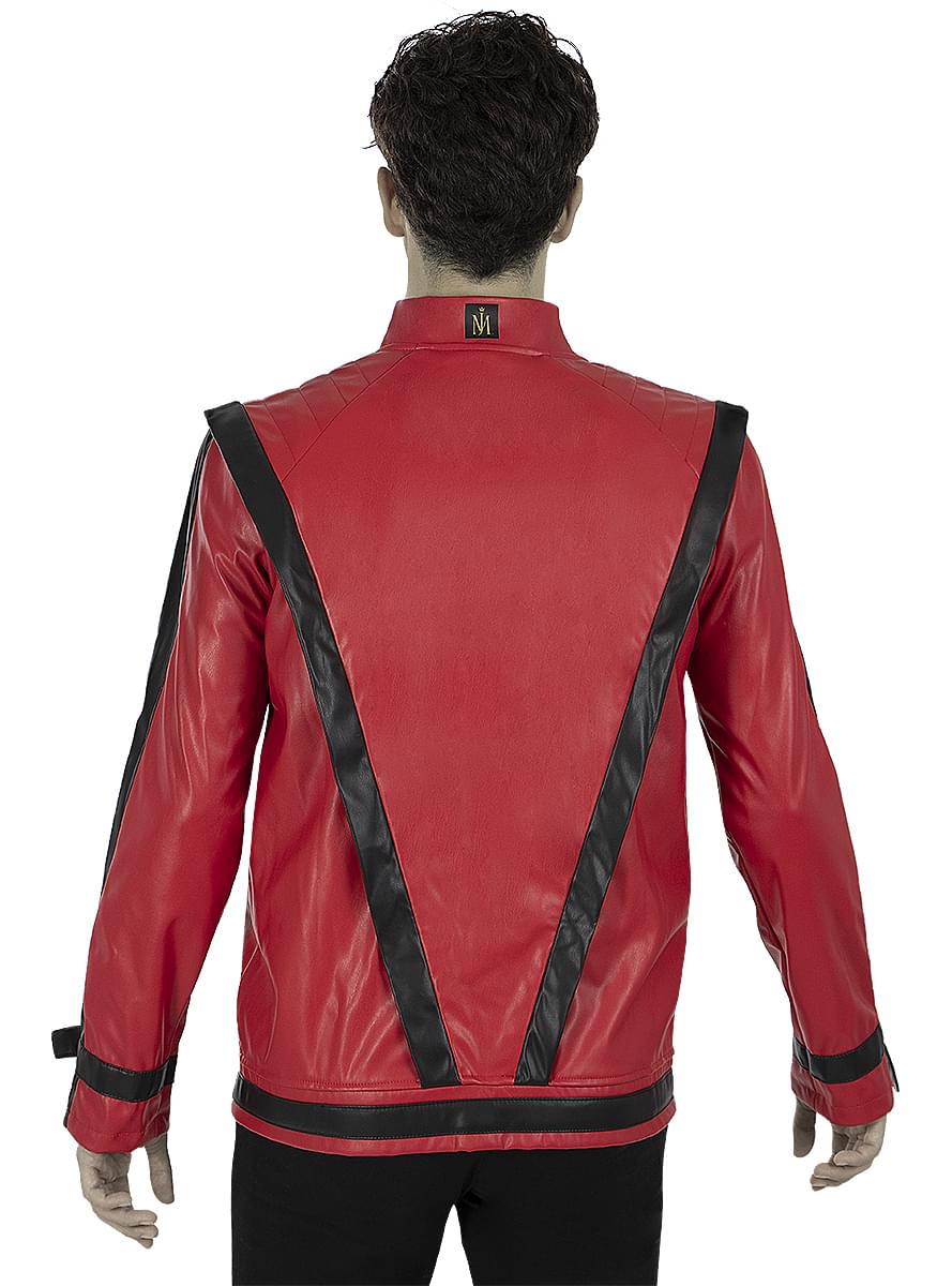 Disfraz Michael Jackson Thriller Chamarra Roja De Thriller De