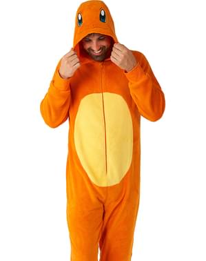 Charmander Onesie kostüüm täiskasvanutele - Pokémon