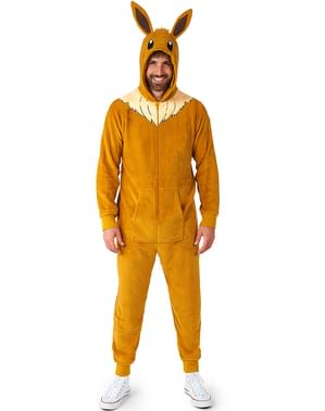 Eevee Onesie kostüüm täiskasvanutele – Pokémon