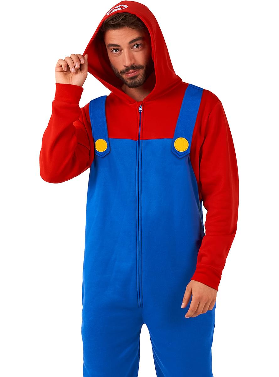 Mario onesie kostum za odrasle - super mario bros
