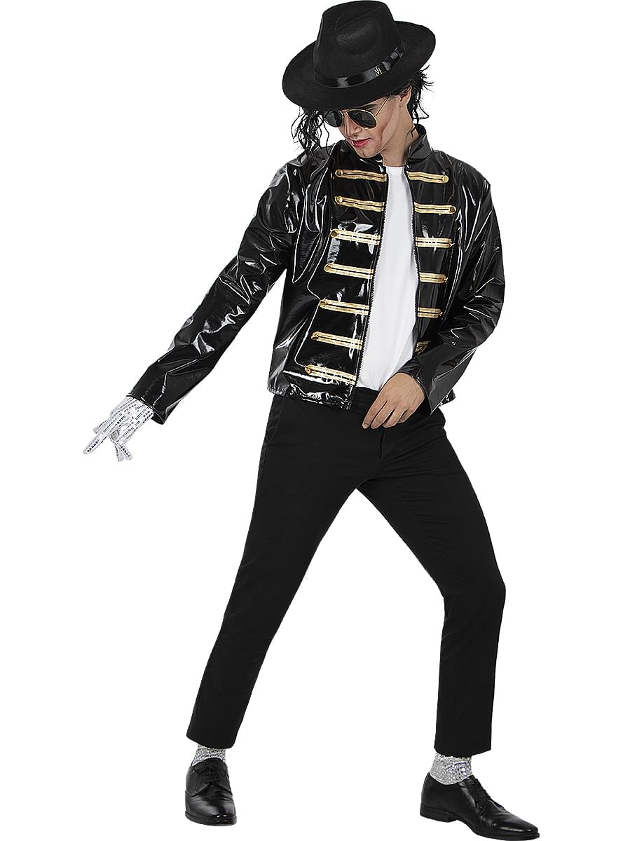 Michael Jackson Black Military Jacket for Adults