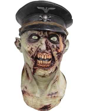 zombi vojaški kapitan maska za odrasle