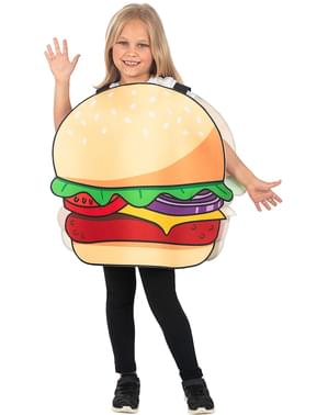 Costume da hamburger per bambini