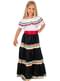 Costum de fată mexicană