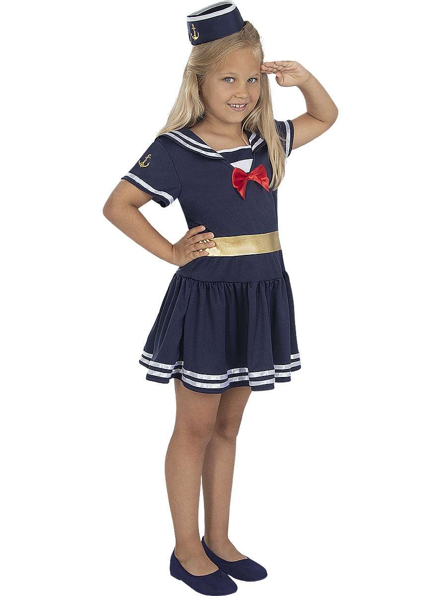 Fato de marinheira para menina