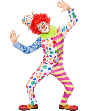 Costume da clown deluxe per bambino