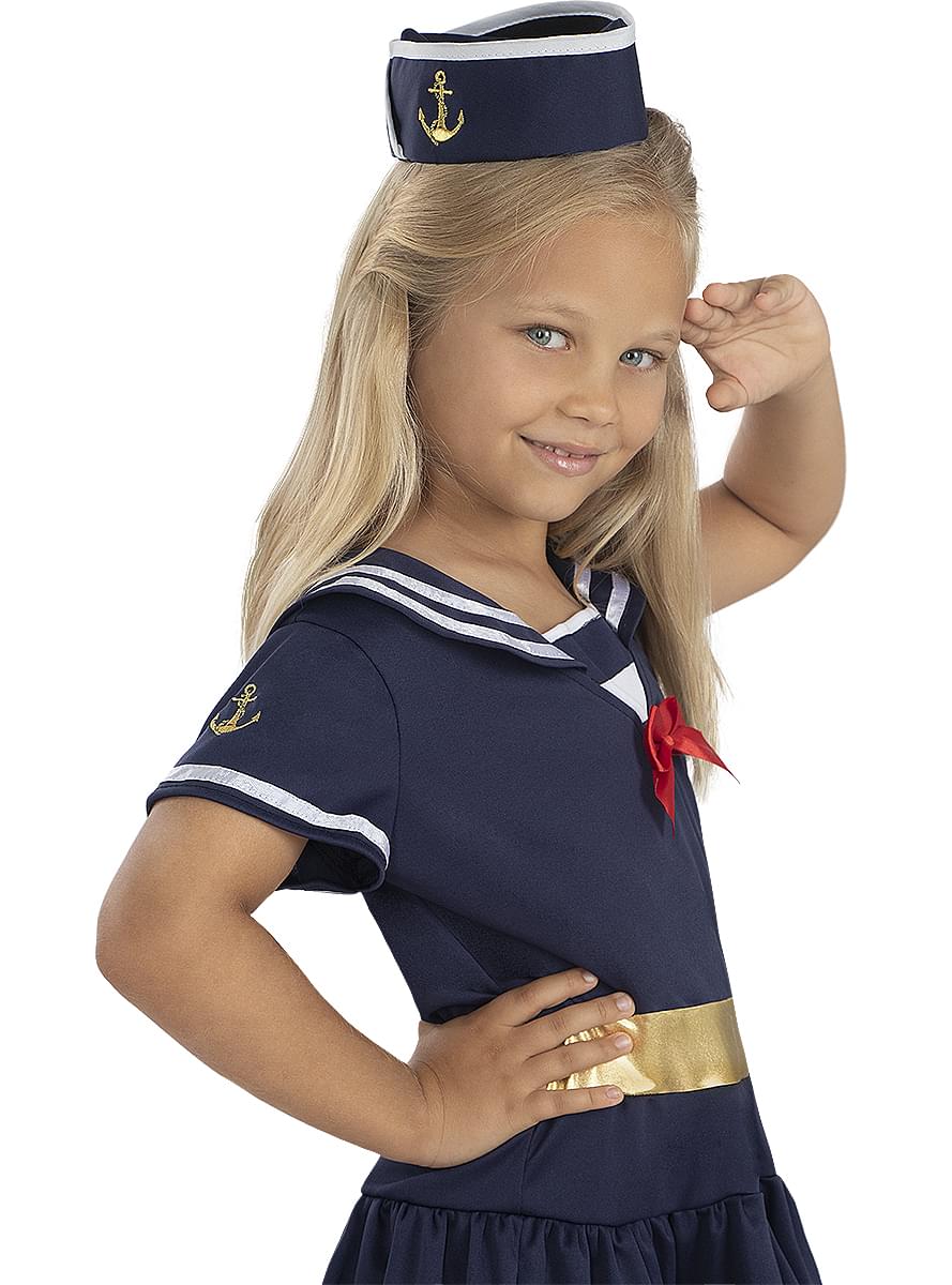 Disfraz de marinera para niña