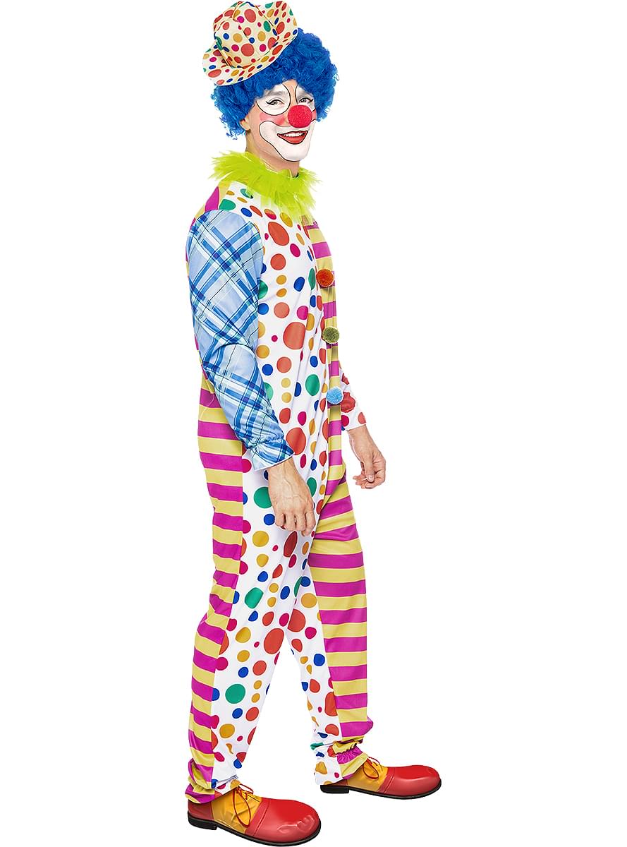Costume de clovn de lux pentru bărbați dimensiune mare