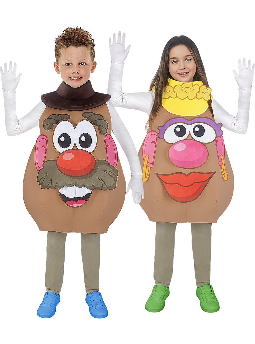 תחפושת ראש תפוחי אדמה מר או גברת לילדים