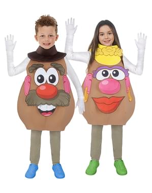Costume da Mr Mrs Potato per bambini