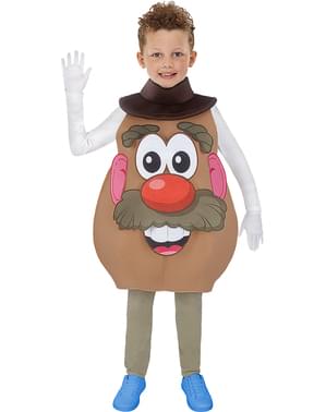 Детски костюм с картофена глава на господин или мисис