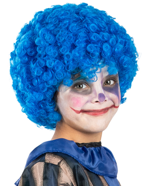 Modrá klaunská parochňa pre deti