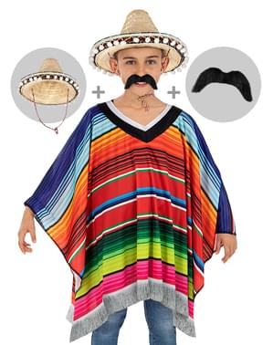Mexicansk kostume til drenge