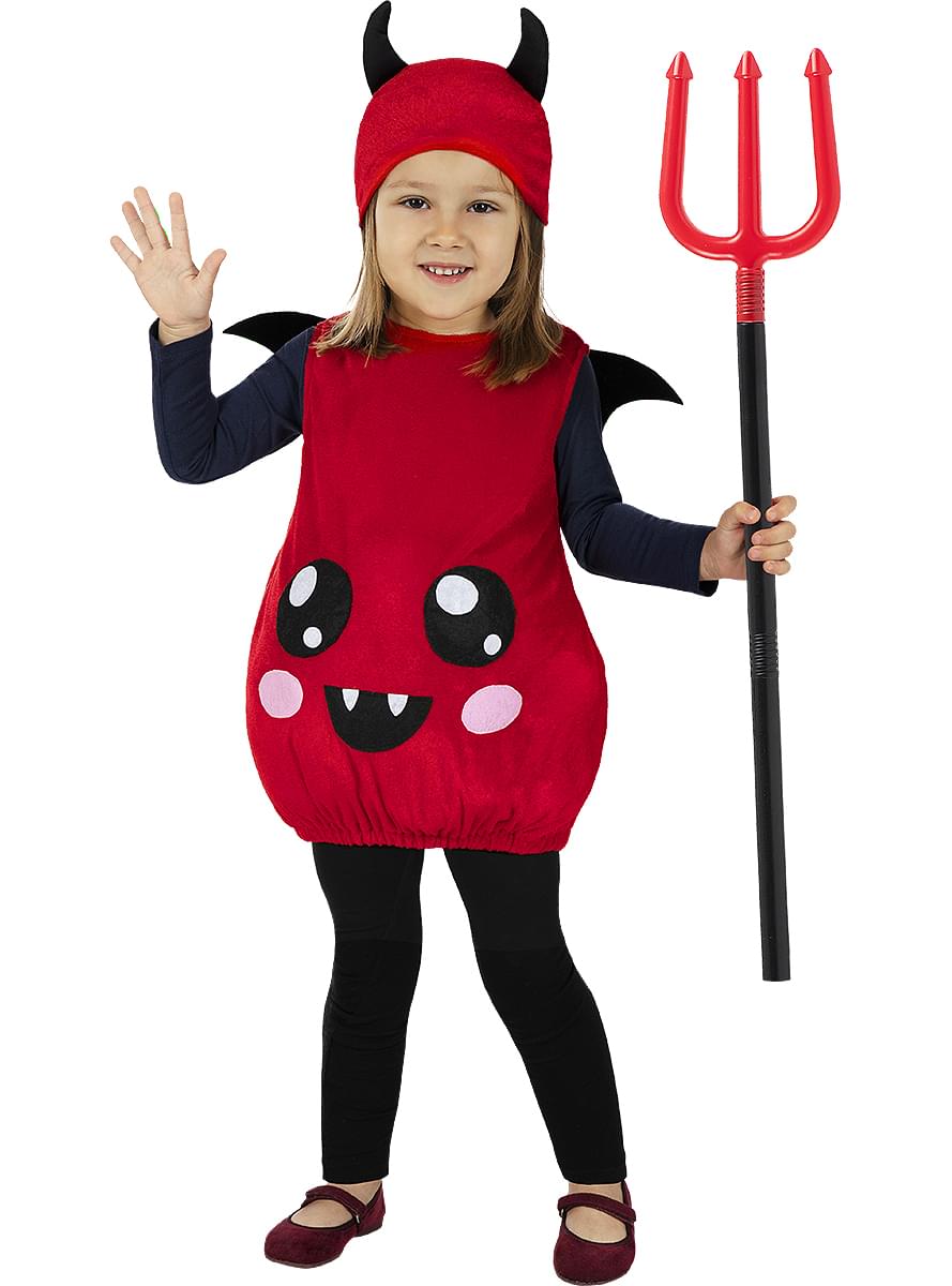 Skremmende djevel-kostyme for barn