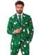 Green Santa Claus “Festivity Green” Suit - OppoSuits