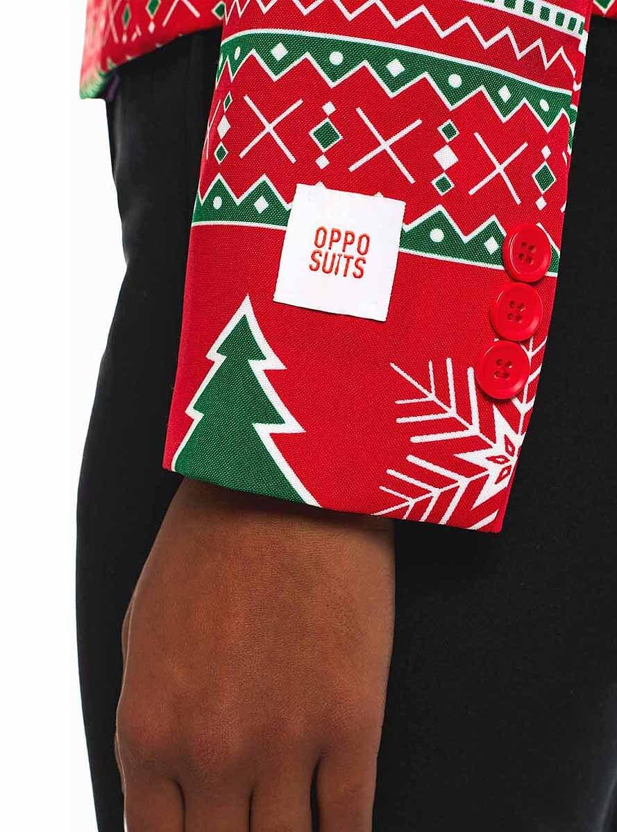 Punainen naisten joulubleiseri - OppoSuits