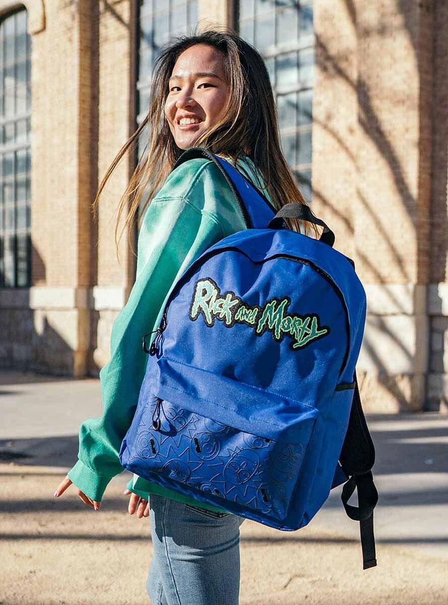 Rick & Morty Logo Rucksack