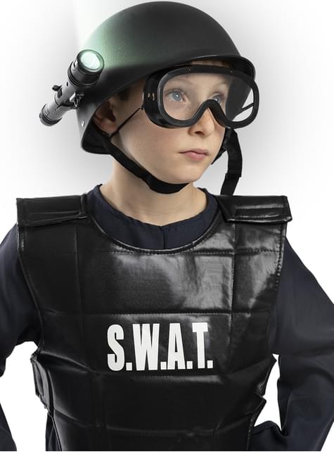 Déguisement Policier SWAT et accessoires garçon - Achat en ligne