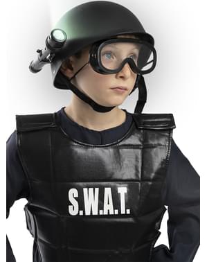 Casque policier SWAT enfant