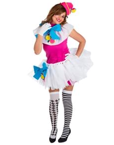 Woman's Funny Little Clown Costume