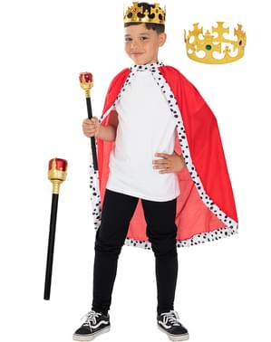 Disfraz medieval Rey del invierno adulto Talla TXL