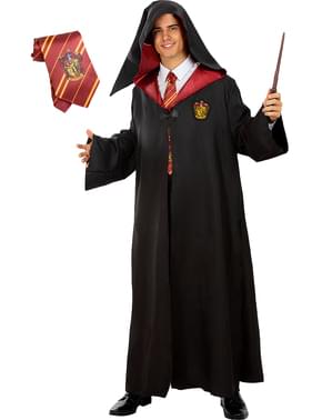 Costume Harry Potter con cravatta per adulto - Grifondoro