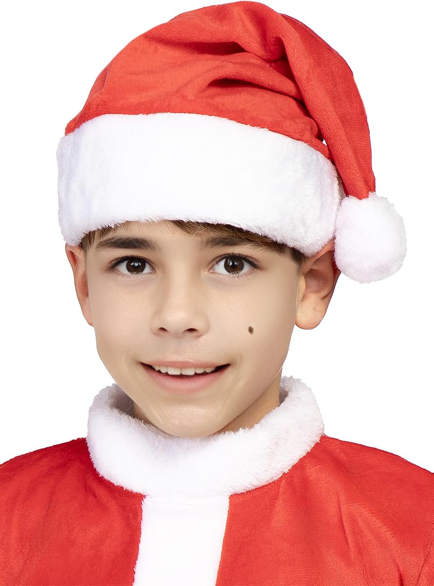 Weihnachtsmann Mütze für Kinder