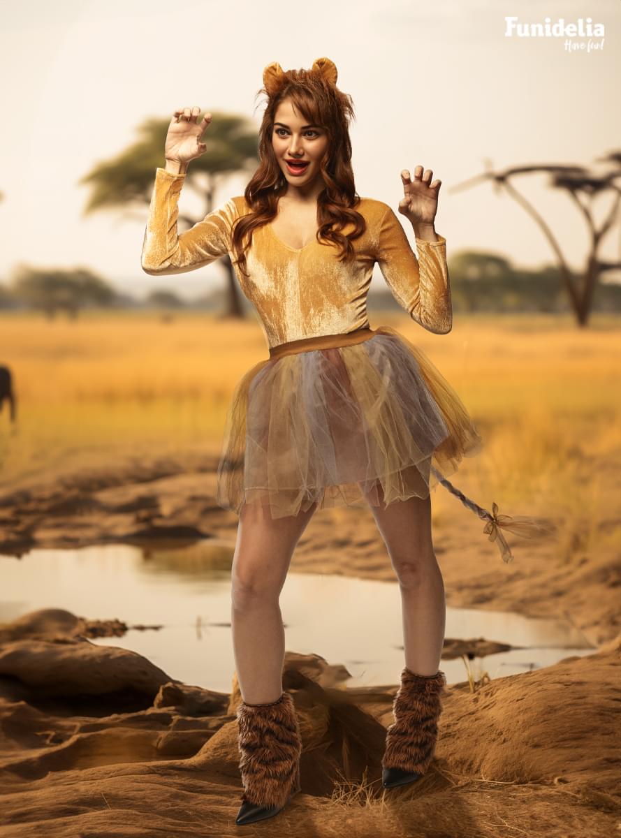 Costume da leonessa per donna