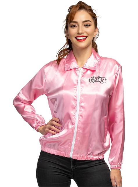 Pink Ladies Jacket for Women Grease Funidelia