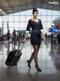 Disfraz de azafata de vuelo para mujer