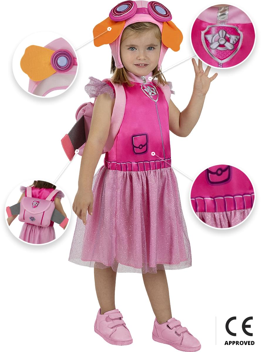 Paw Patrol Skye Costume for Girls