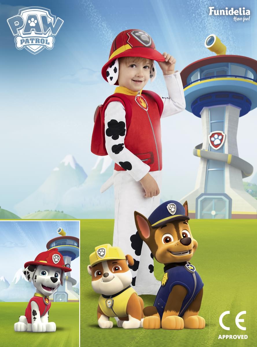 תחפושת מרשל מהמסע הכלבים לילד
