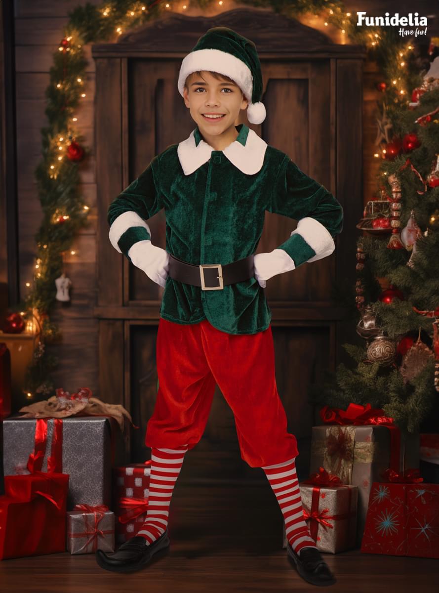 Strój Elf Deluxe dla chłopców