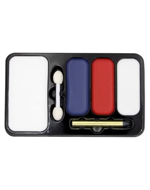 Conjunto de maquiagem de palhaço à base de óleo