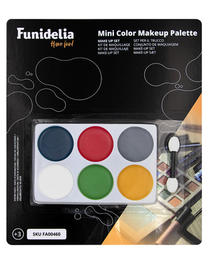 Mini Multicolour Make-Up Palette