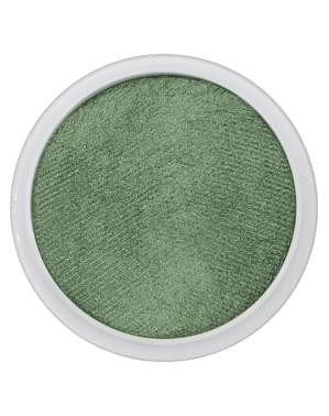 Waterverf make-up in groen