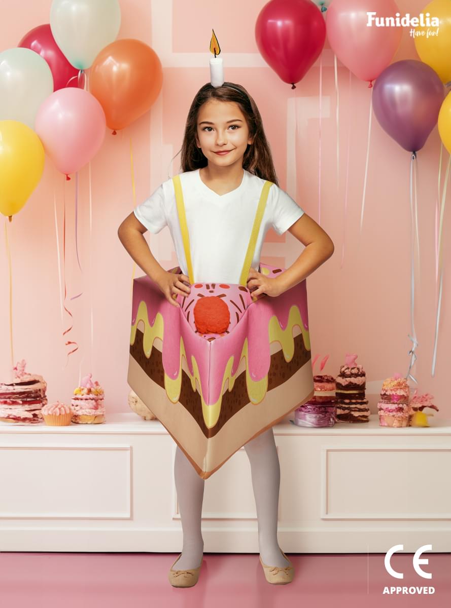 Déguisement part de gâteau enfant