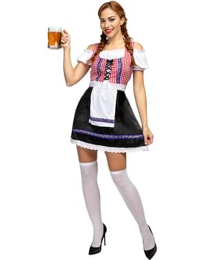 Oktoberfest kostume fyrir konur