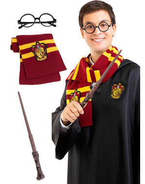 Kit acessórios de Harry Potter para adulto