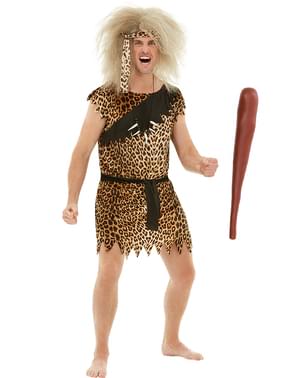 Kostým troglodyta s palicí