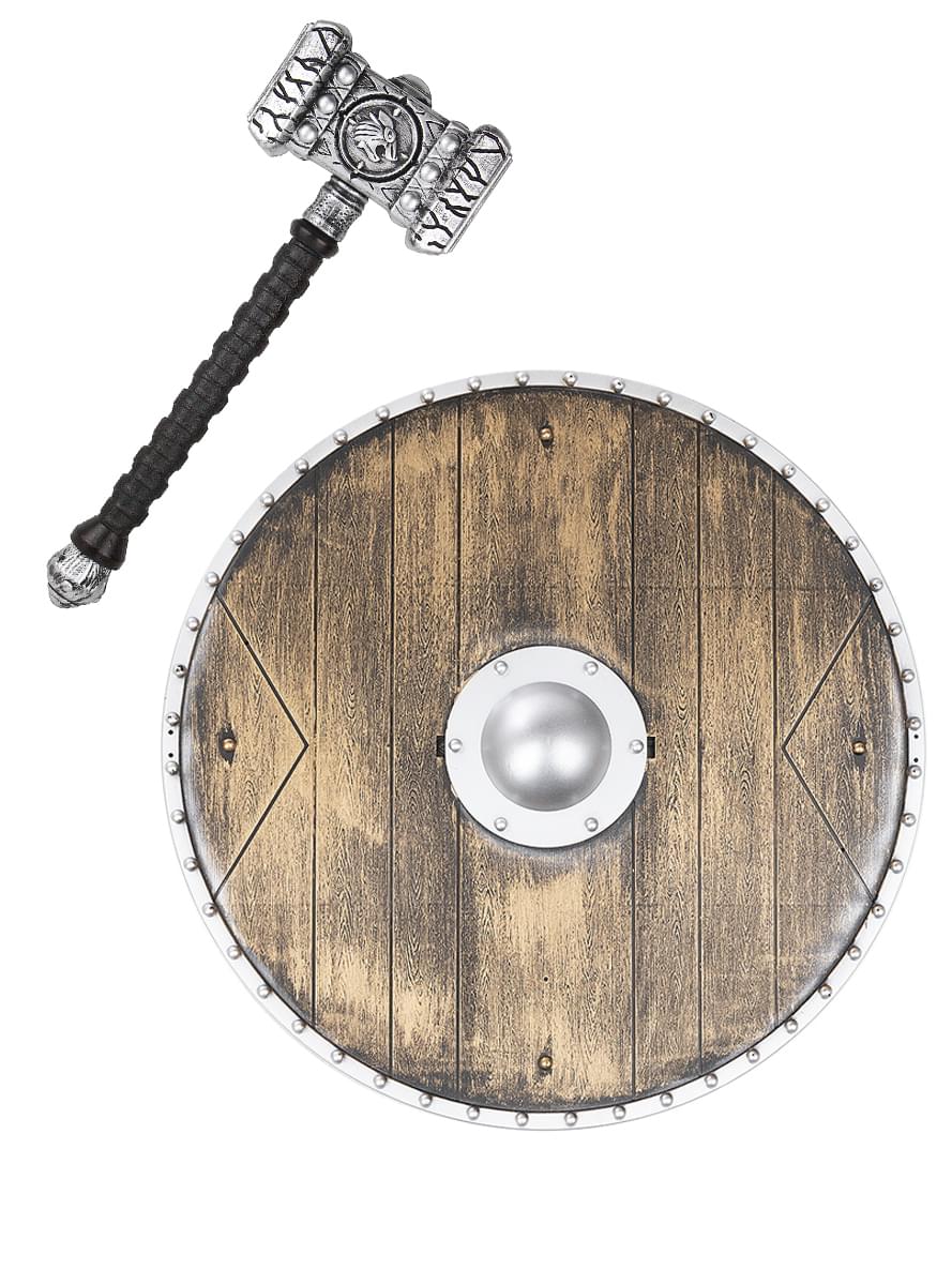 Set accessoarer Viking för vuxen