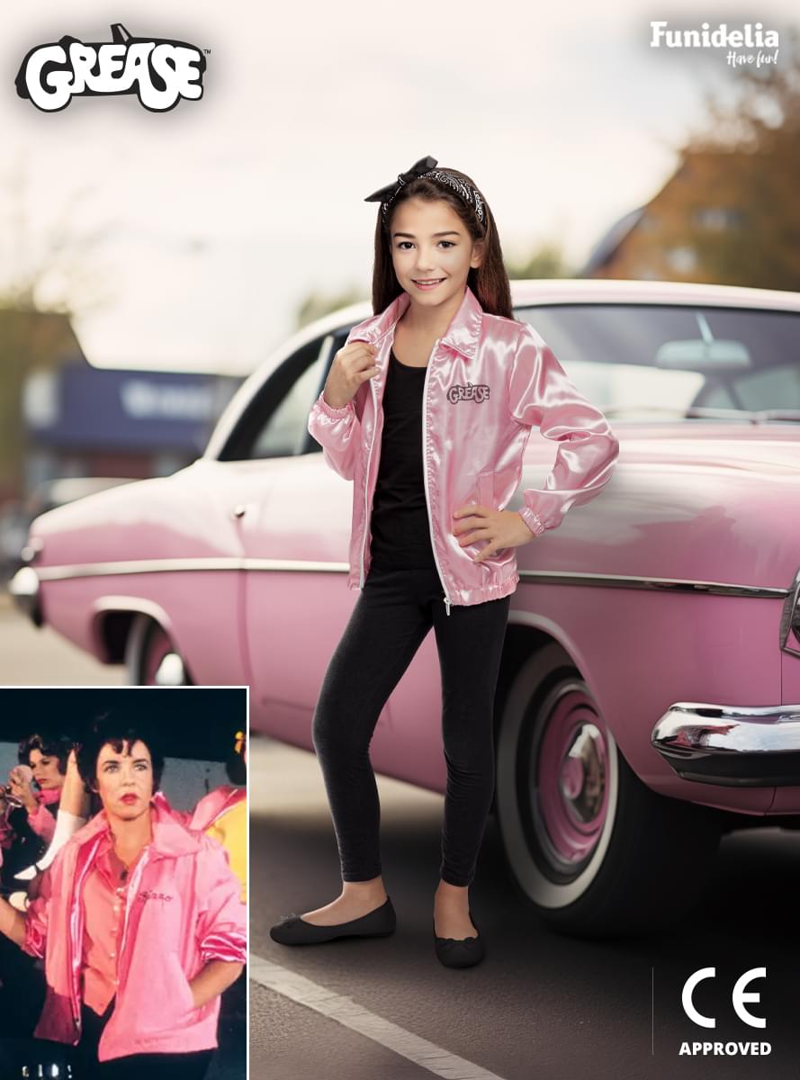 Rozā dāmu žakete meitenēm - Grease