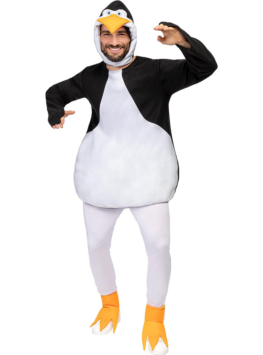 Costume da Madagascar pinguino per adulto