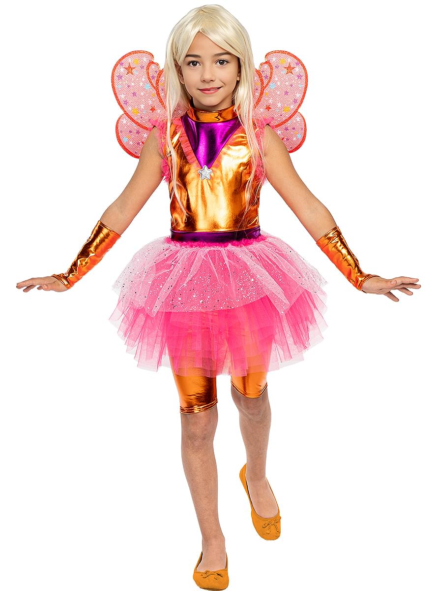 Dievčenský kostým Stella - Winx Club