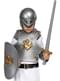 Casco, escudo y armadura medieval para niños