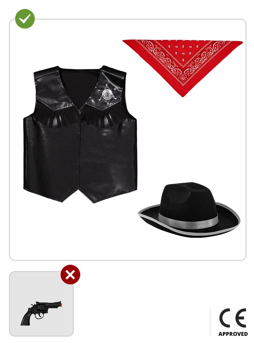 Cowboy Costume Kit for Boys