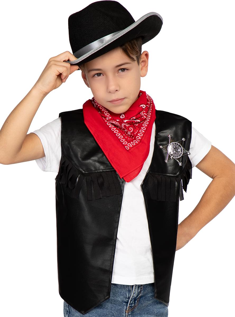 Cowboy Jelmez Készlet Fiúknak
