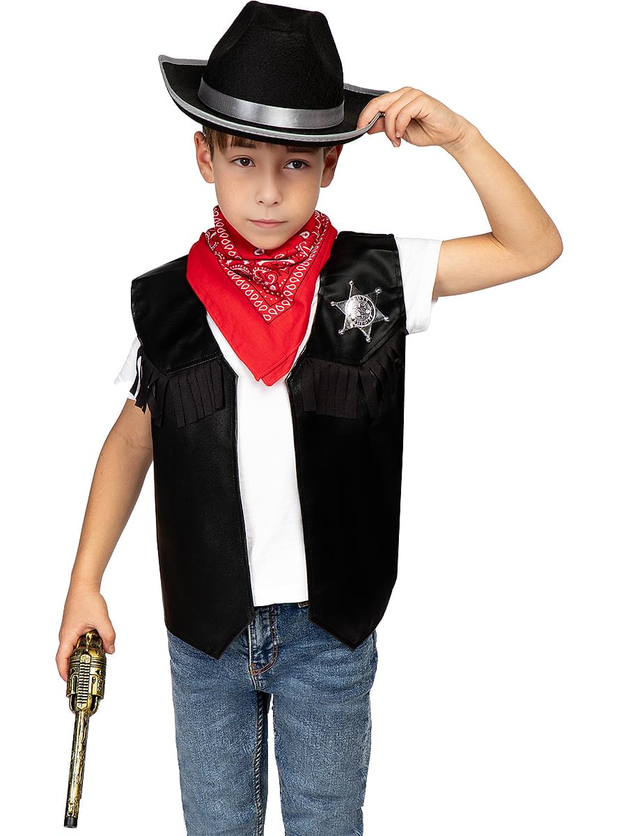 Maskeradset cowboy för barn