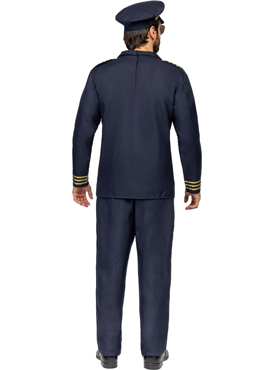 Déguisement pilote d'avion homme